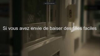 Le cocu bande en espionnant sa copine se faire baiser par un BBC