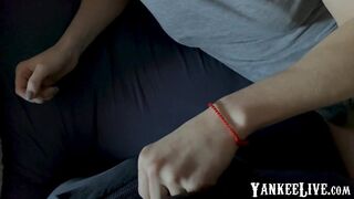 Girl's First Black Cock Experience: Bareback with BDSM Elements