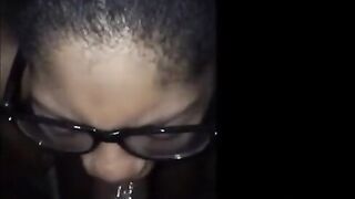 Ebony Amateur Blowjob