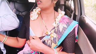 Indian bhabi car sex secretly spends time with her husband’s younger brother by going on long drives.Telugu dirty talks.