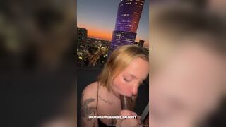 Kendra Jo Sucks A Bbc On The Balcony Pov