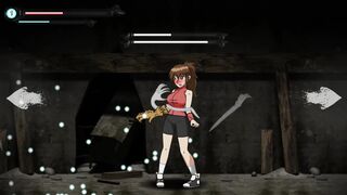 the ghosts went crazy with lust and started to fuck her in all holes