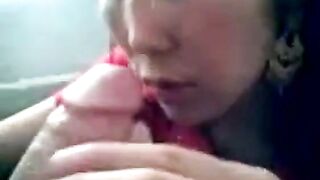 Asian Secretary Sucks Her Boss in the Office