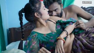 Nikita Bhabhi Hot Sexy MMS By her two Brother in law while Having Hardcore Threesome Fuck ( Full Movie )