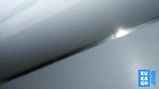 Girl's Secret Blowjob at Gloryhole