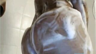 Big Booty Latina With Huge Tits In The Shower