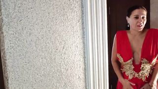 Big-Tits Babe Gives POV Blowjob for a Huge Cumshot