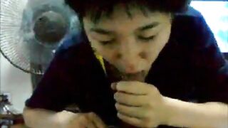 Shino's Blowjob - Japanese Amateur