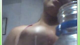 Chica de Webcam Muestra Sus Tetas