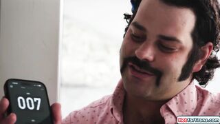 Trans Avery Lust and guy need more than 7 minutes in heaven