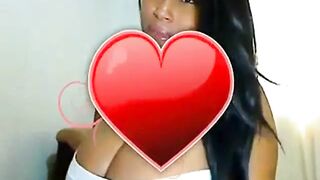 Big Brazilian Tits on Webcam