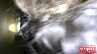 Slut Gives an Amateur Deep-Throat Blowjob POV-Style