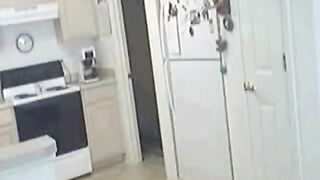 Granny's Webcam Show for the Repairman