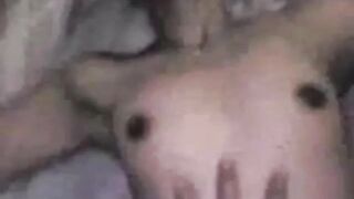 Amateur Asian Couple's First Night Together