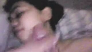 Amateur Asian Couple's First Night Together