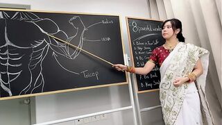 Indian Fitness Trainer Teach Hardcore Sex Exercises