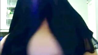 Big-tit Swiss Hijabi Amateur