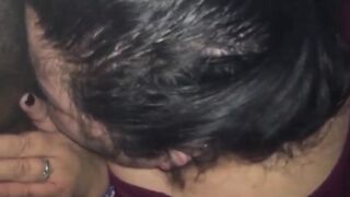 Interracial Amateur Blowjob