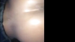 Big Black Booty Backseat Amateur Doggy Style Action