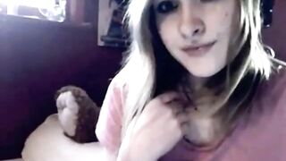 Spitting on My Feet: Amateur's Webcam Foot Fetish