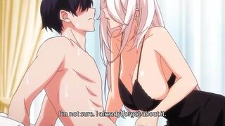 He fuck his girlfriend and Boss creampie her