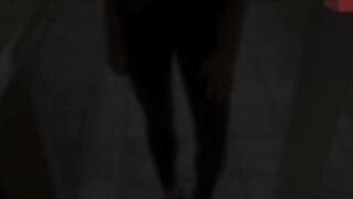 Deutsche Amateurblondine bekommt eine Treppenhausgesicht