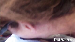 Petite fellation par une amie française amateur