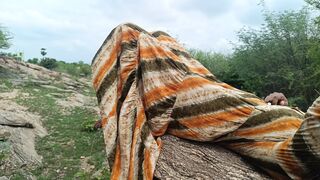 Hard fucking in outdoor with girlfriend