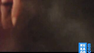 Amateur Blonde Quickie in Lingerie Ends with a Facial