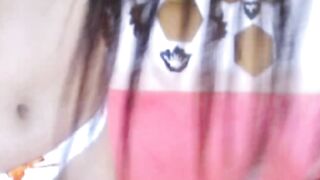 Big Boob Babe Shows Off Her Assets on Webcam