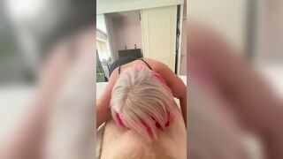 Horny wife sucks cock and swallows