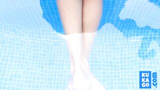 Public Pool Sex - Big Cock Blowjob and Pussy Eating