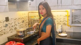 Indian Desi Husband wife hardcore sex in kitchen..