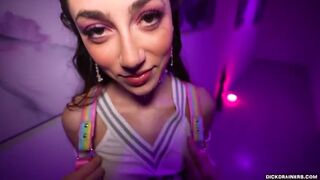 New Tiana Blow Cheerleaders Practice Xtra After The Game