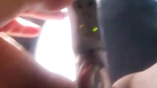 Dansk BBW ex-gf nærbillede med sexlegetøj