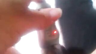 Dansk BBW ex-gf nærbillede med sexlegetøj