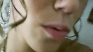 Russian Amateur with Big Tits Handles a Big Cock