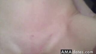 Blonde Amateur Babe Has Sex