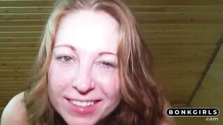 Russian Slutgirl Gangbanged