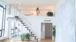 Italian MILF with Big Tits Loves Rough Blowjob