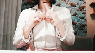 Lustful Russian Schoolgirl's Solo Session