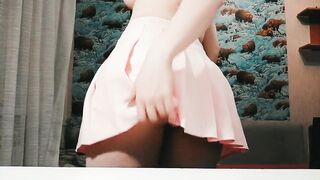 Lustful Russian Schoolgirl's Solo Session