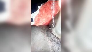 She Uses Bottle to Masturbate,she Squirts and Had Orgasm