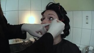 She needs the cock and the big sex toy in her pussy!