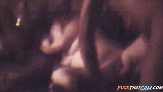 Interracial Close-Up Webcam Sex With BBC