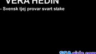 Swedish Amatcher Vera får en speciell massage från Samson