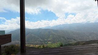 creampie to get the gamping employee pregnant, her pink pussy drips my milk