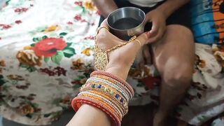Sasur bahu father-in-law fucked by daughter-in-law when daughter-in-law brought water in the room dirty talk