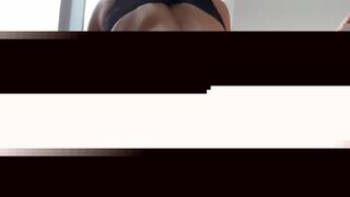 Miss Lexa Masked Latina Sexy Black Lingerie