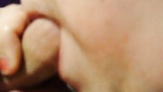 American Girl's Dirty-Talk Blowjob Humiliation